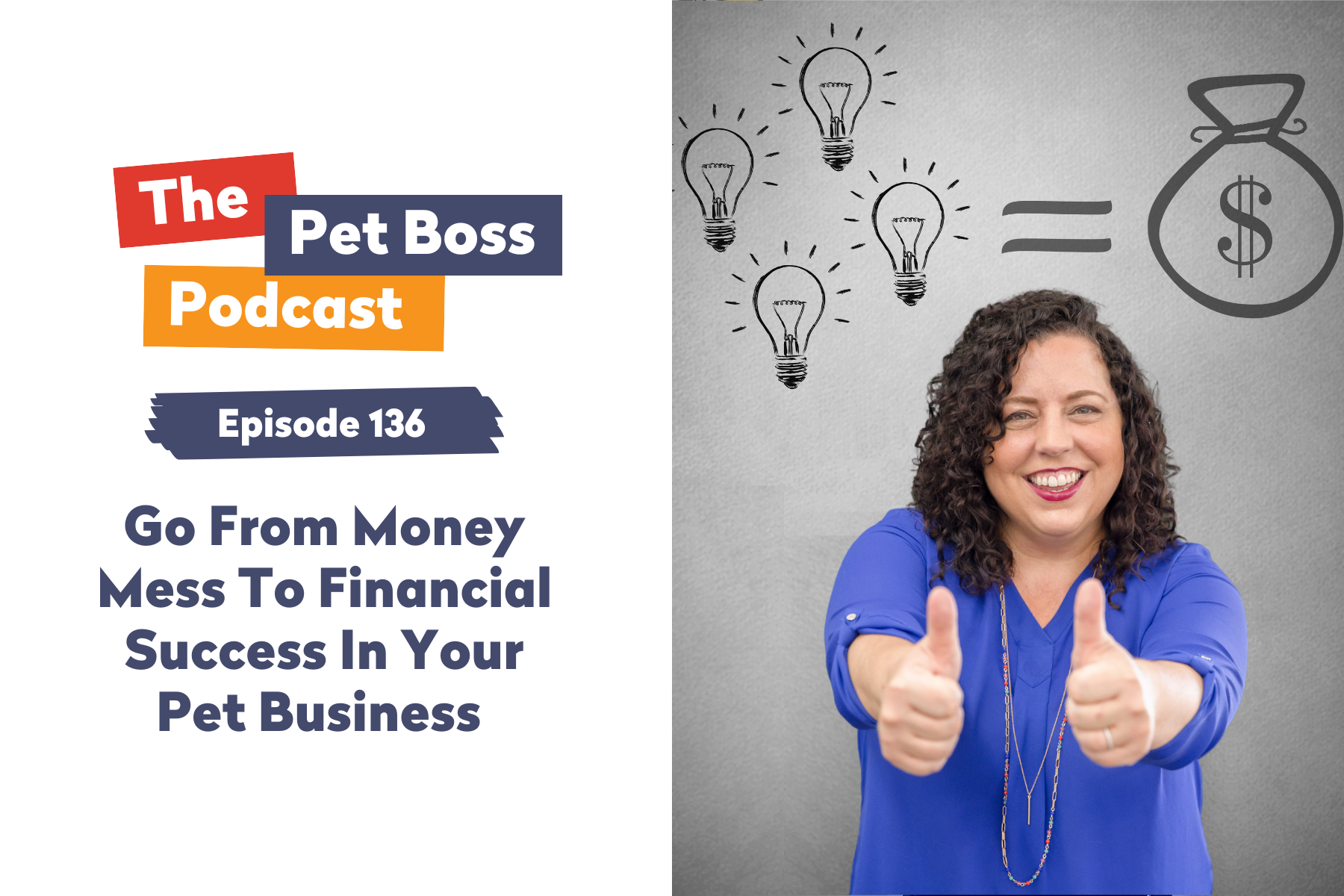 Episode 136 | Go From Money Mess To Financial Success In Your Pet Business